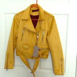 Zara yellow jacket